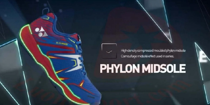 Công nghệ EXTRA CUSHIONING của Giày cầu lông Yonex Skill 5